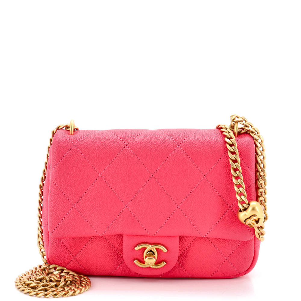 Chanel Mini Sweet Heart Chain Flap Bag